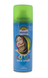 Green hair spray