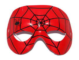 Plastic mask spiderman