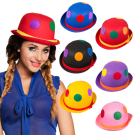 Hoed Binky bowler blauw