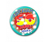 Button 50 jaar abraham