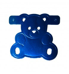 Banner symbool beertje Blauw 1 pcs