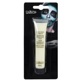 Tube schmink Halloween wit (19 ml)