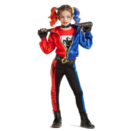 Kostuum Jester Fatale (10-12 jaar)