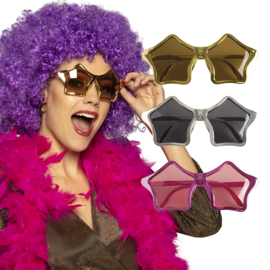 Partybril Ster goud