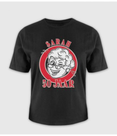 Verkeer T-shirt 50 jaar Sarah one size