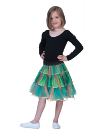 Petticoat Fancy Green 'n gold child One size