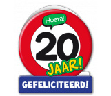 Verjaardagskaart 20 jaar