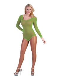 Net bodysuit Neon green one size