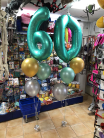 Ballonnen Deco 60 jaar