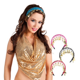 Headband Belly Dans Blue