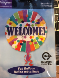 Welcome  43 cm wordt geleverd zonder helium