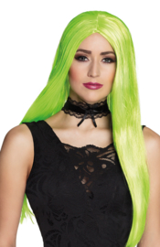 Wig Witch Neon Green