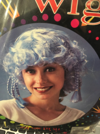 Party Wigs Blue