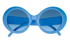 Bril Blauw neon