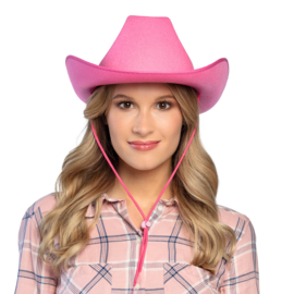 Hoed Rodeo roze