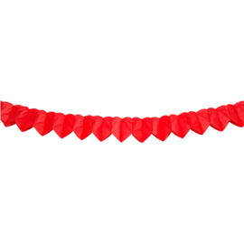 Rode Mini Slinger Hartjes - 2 meter Art. nr.: 27007 Rode Mini Slinger Hartjes - 2 meter. Inhoud: 1 slinger. Kleur: Rood. Bijvoorbeeld te gebruiken tijdens de volgende feestgelegenheid/feestgelegenheden: Valentijnsdag, Moederdag.