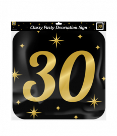 Glassy Groot bord 30 jaar