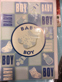 Uitnodigingskaarten Baby Boy