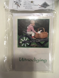 uitnodigingskaarten communie 6 kaartjes