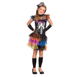 Kostuum Skeleton princess (4-6jr)