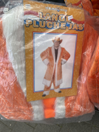 Lange pluche  jas maat  M/L