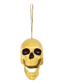 Singing skull with light and moving mouth plus minus 19 cm