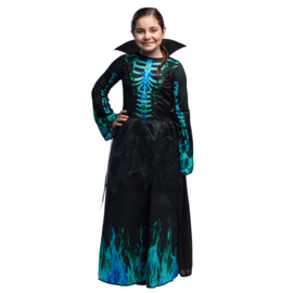 Kostuum Skeleton Azura 10-12 jaar