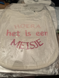 Slab. Hoera een meisje