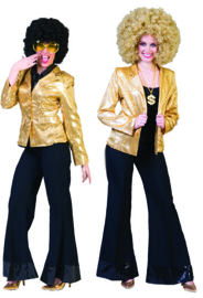 Disco Jacket Gold maat 44-46