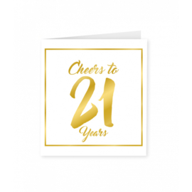 Kaart 21 jaar