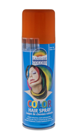 Orange hair spray