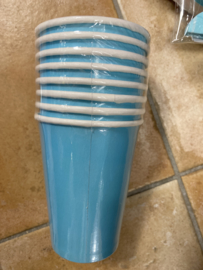 Bekers 8 pcs Bermuda blauw