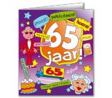 Verjaardagskaart 65 jaar