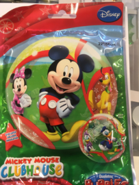 22 inch folie ballon bubble Mickey mouse wordt geleverd zonder helium