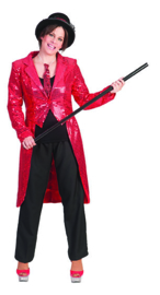 Tailcoat Red woman maat 36/38