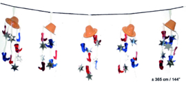 Cowboy Garland plus minus 365 cm