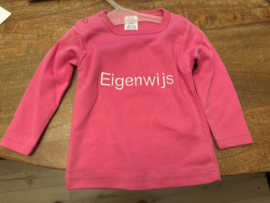Truitje Eigenwijs (maat 68) 9 maanden donker roze