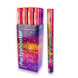 Confetti shooter multicolor brandvertragend (60cm)