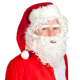 Set Kerstman Set Kerstman (pruik, wenkbrauwen en baard)