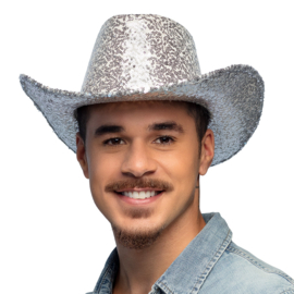 Hoed cowboy Rodeo party goud Cowboyhoed Rodeo Party zilver