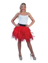 Fancy Petticoat Red  One Size