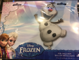 olaf 58 x 104 cm geleverd zonder helium