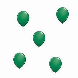 Ballonnen groen 10 stuks