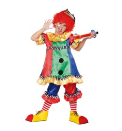 Clowns meisje pak 2/3 jaar 92/104 cm