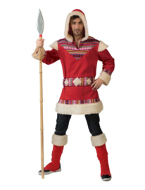 Eskimo Nanook Man maat 48/50 Tunic with hood,belt,boot corvers