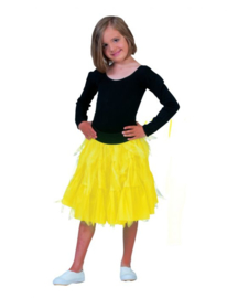 Fancy Petticoat Neon Yellow Child One Size
