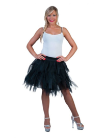Fancy Petticoat Black  One Size