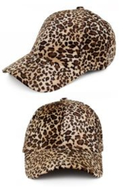 Baseballcap panter glitter print