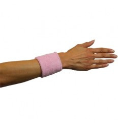 Polsband 2 stuks licht roze
