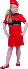 Stewardess Suzy Dress hat maat 116